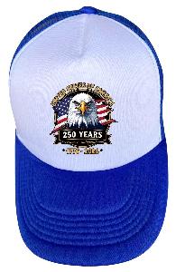 UNITED STATE OF AMERICA 250 Freedom & Independence USA Eagle Trucker Hat Neon Color